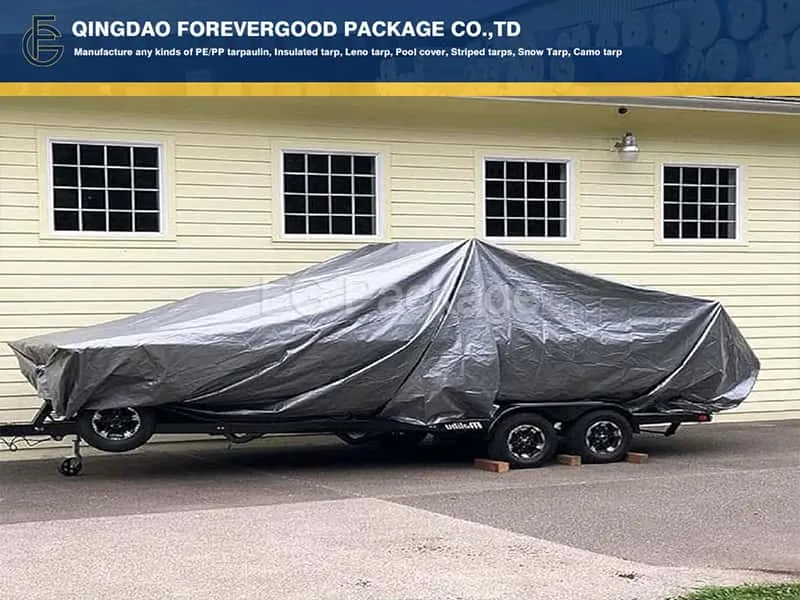Средний долг PE Tarpaulin для покрытия