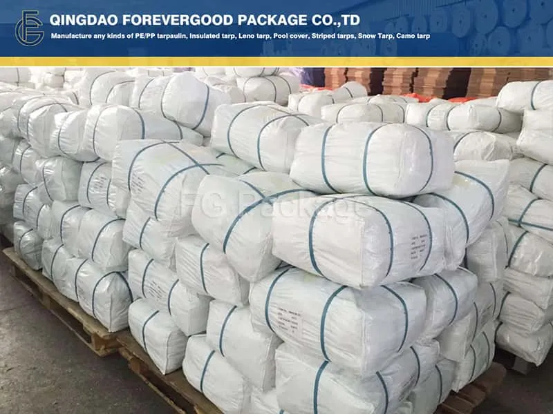 Белые полимерные брезенты с УФ-обработкой