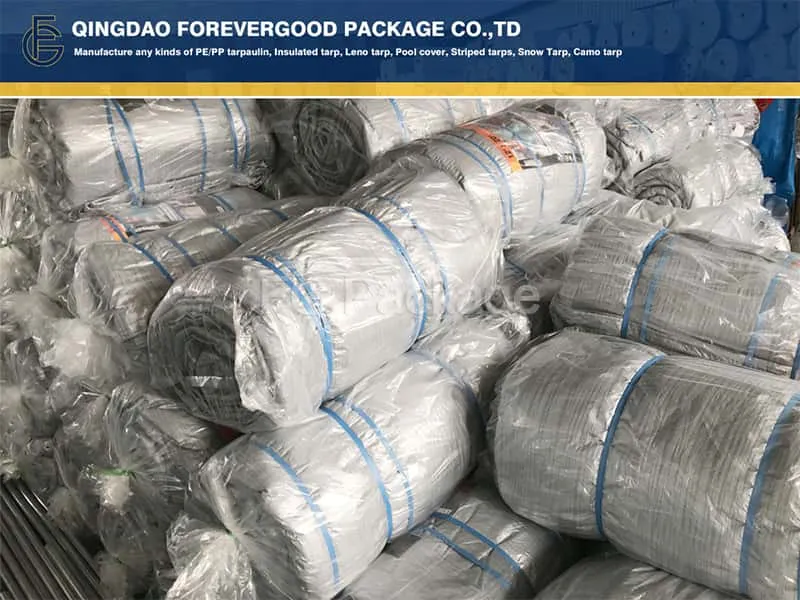 Рулон одеяла с серебряной изоляцией и отверждением брезента