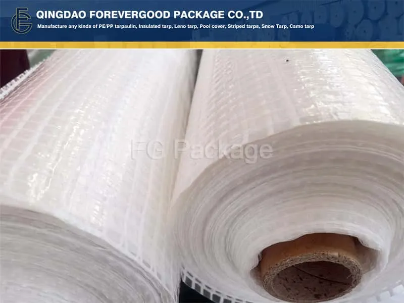 Брезент PE LENO Брезент для строительных лесов